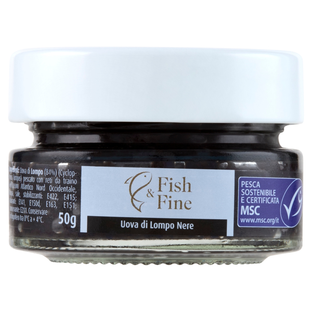 Fish & Fine Uova di Lompo Nere 50 g